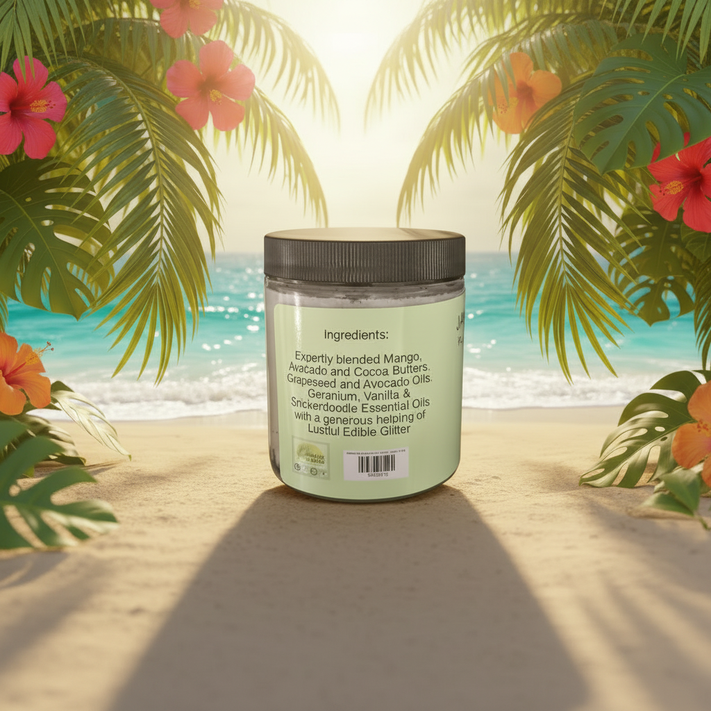 Playful Vanilla Body Butter for Luxurious Face & Skin Care - Jamaican Naturals