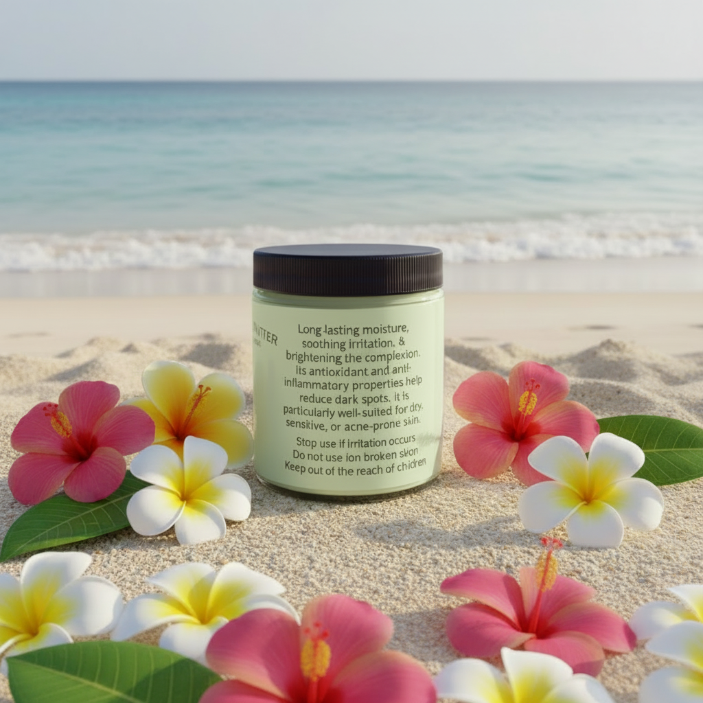 Playful Vanilla Body Butter for Luxurious Face & Skin Care - Jamaican Naturals