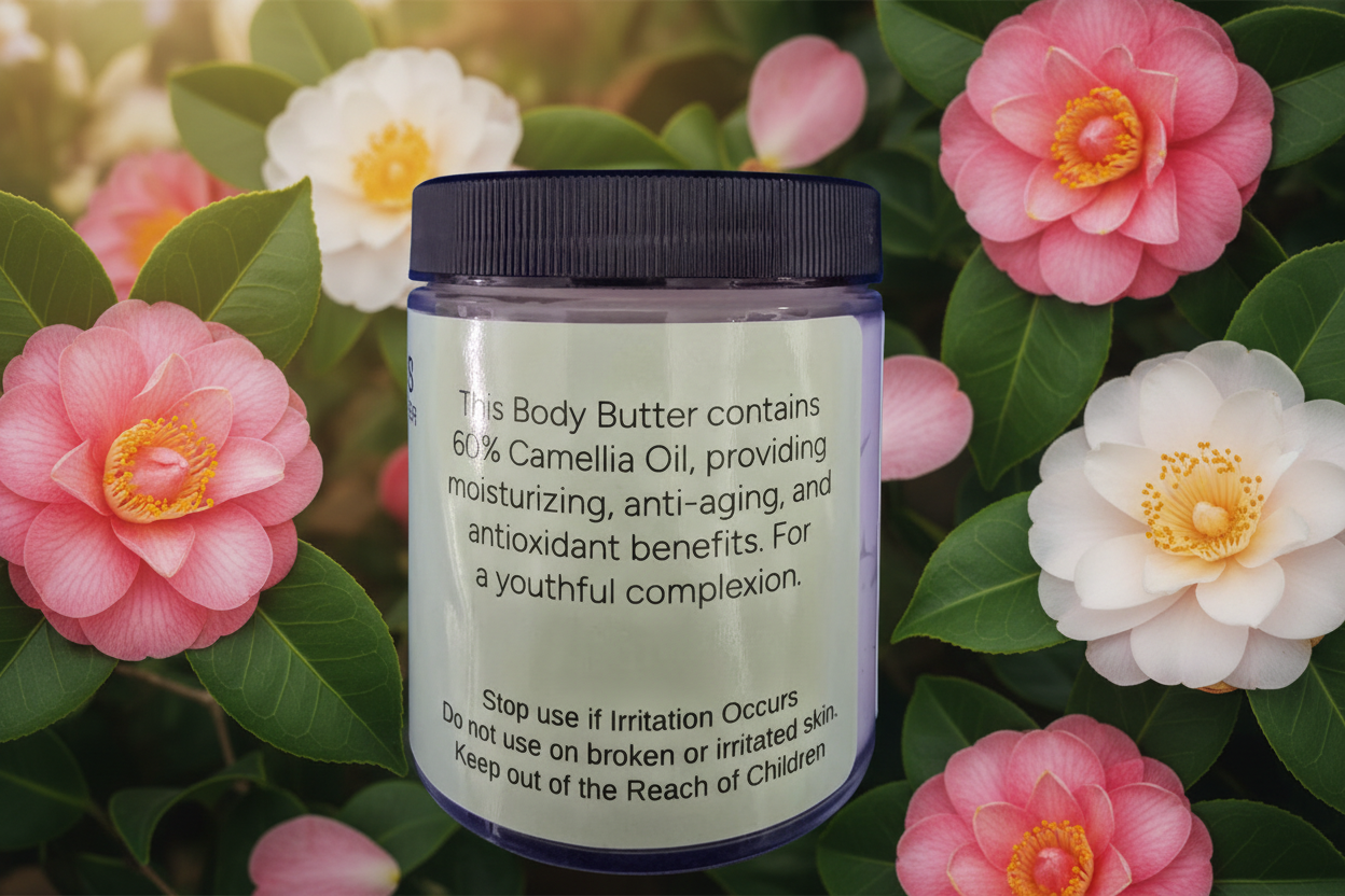Camellia Tropical Breeze Face & Body Butter