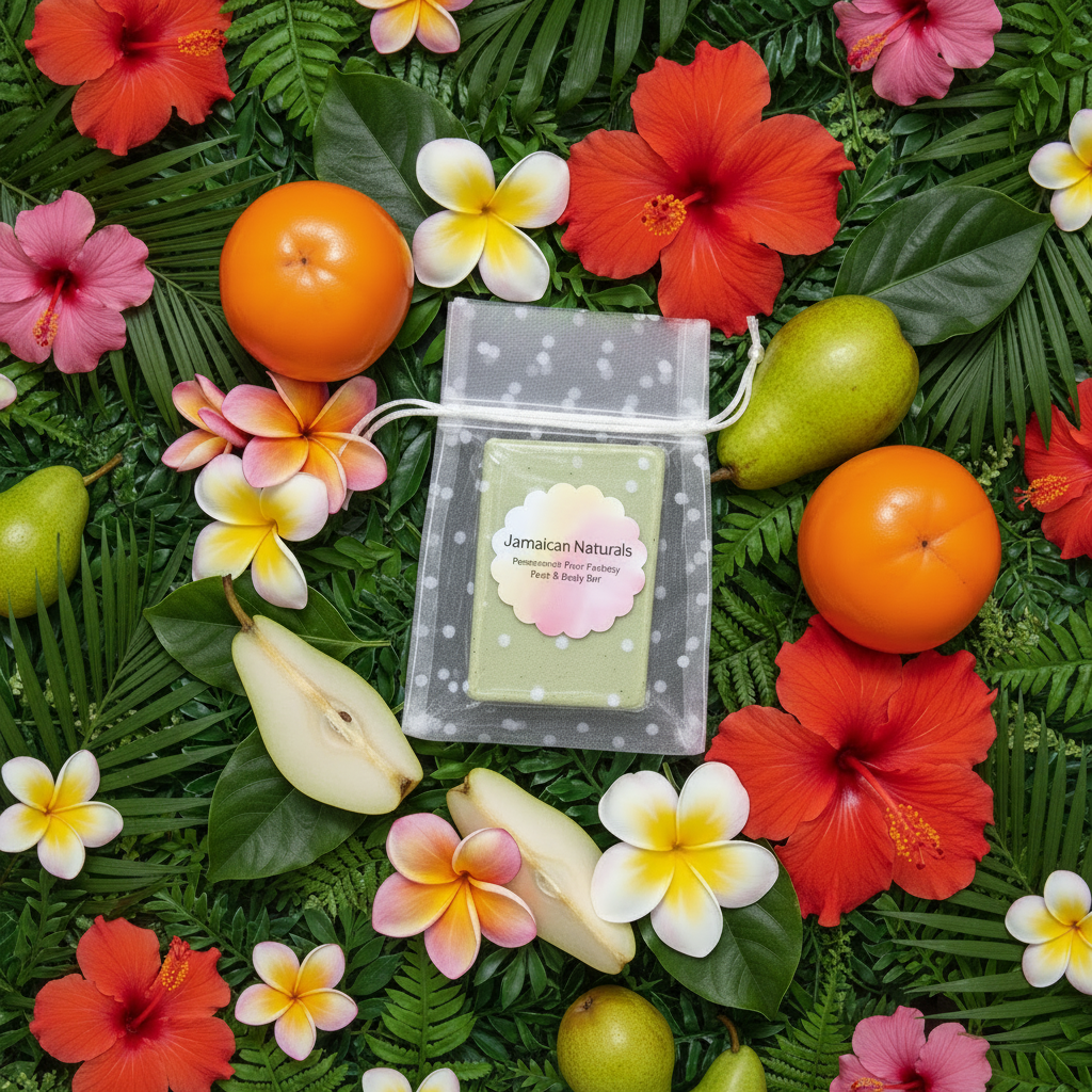 Persimmon, Kaki Pear Fantasy Face & Body Bar