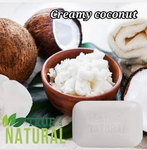 TRUE AND NATURAL CREAMY COCONUT FACE & BODY BAR