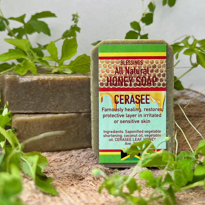 BLESSINGS ALL NATURAL HONEY CERASEE FACE & BODY BAR