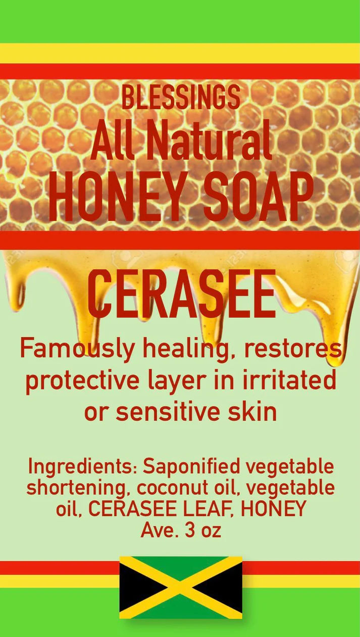 BLESSINGS ALL NATURAL HONEY CERASEE FACE & BODY BAR