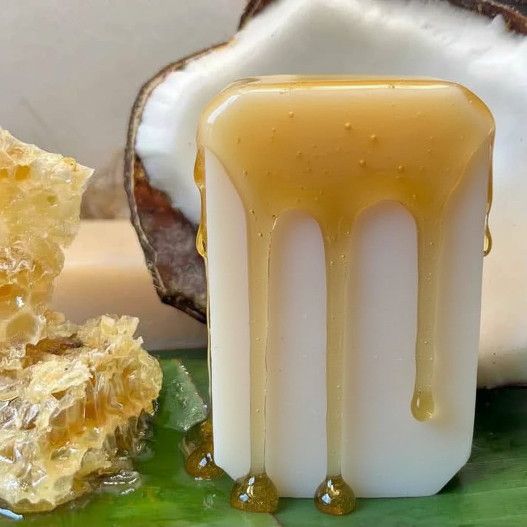 All Natural Skincare By Blessings Honey Soap Coconut Milk - Jamaican Naturals