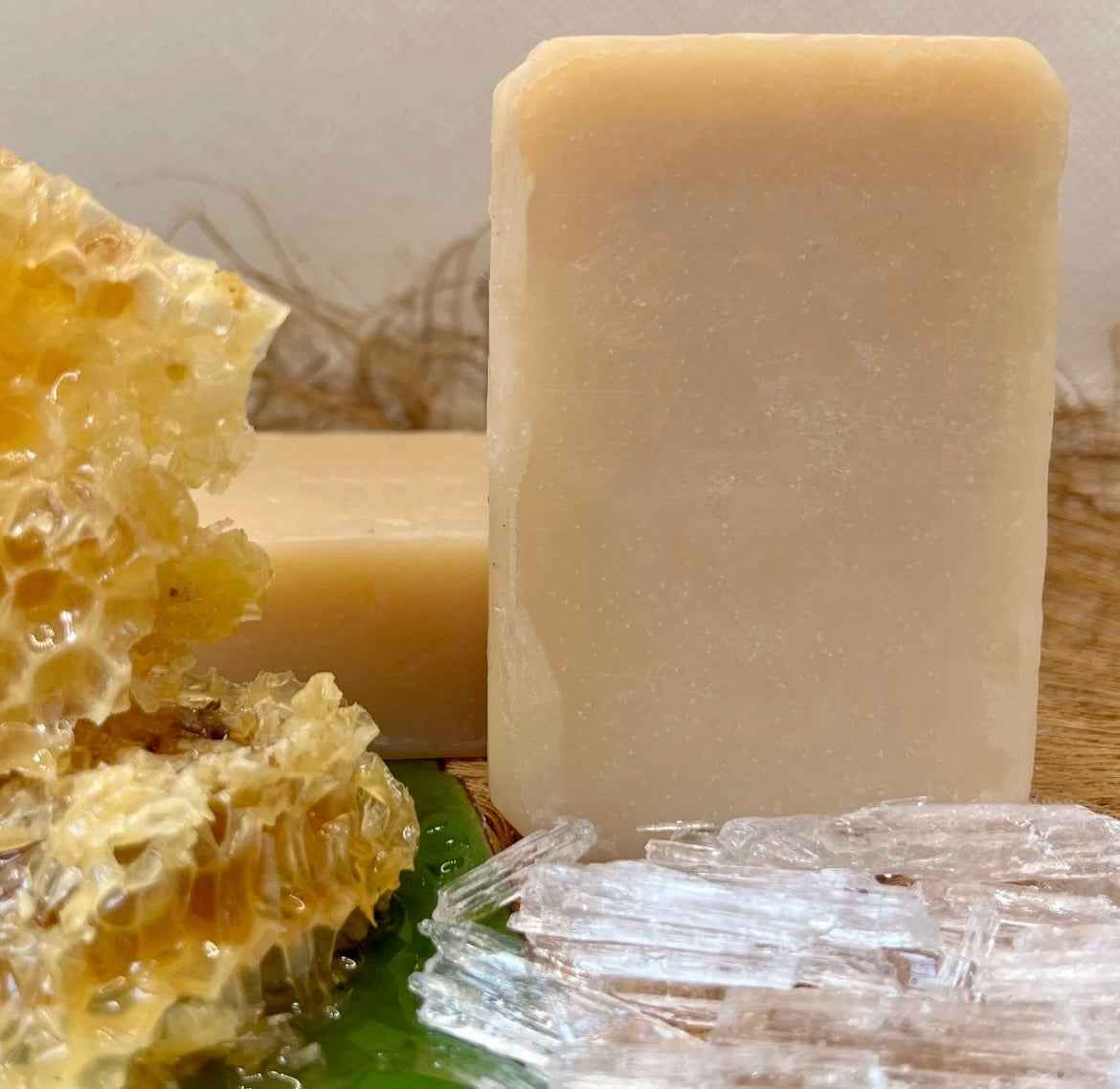 All Natural Skincare Blessings Honey Soap Menthol