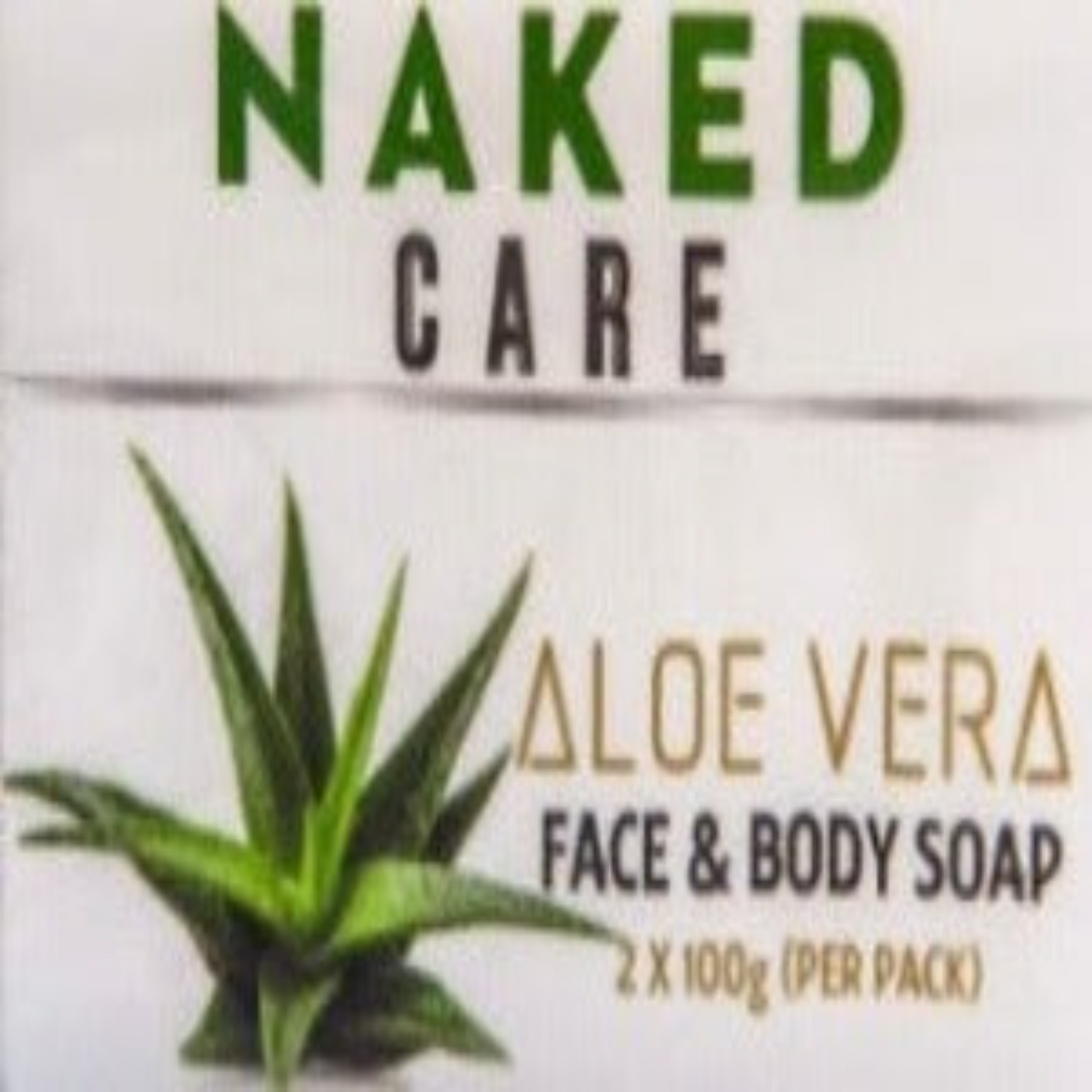 NAKED CARE ® (2x100g) ALOE VERA FACE & BODY BAR
