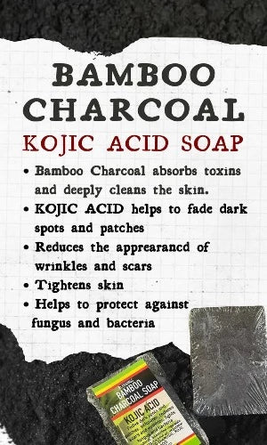 SAVON AU CHARBON DE BAMBOU BLESSINGS ACIDE KOJIQUE