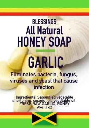 All Natural Honey Soap Garlic