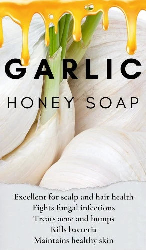 BLESSINGS ALL NATURAL HONEY GARLIC FACE & BODY BAR