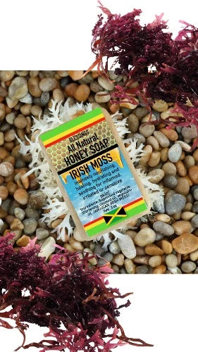 BLESSINGS ALL NATURAL HONEY IRISH MOSS FACE & BODY BAR