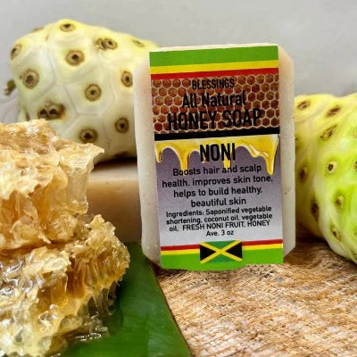 BLESSINGS ALL NATURAL HONEY NONI FACE & BODY BAR