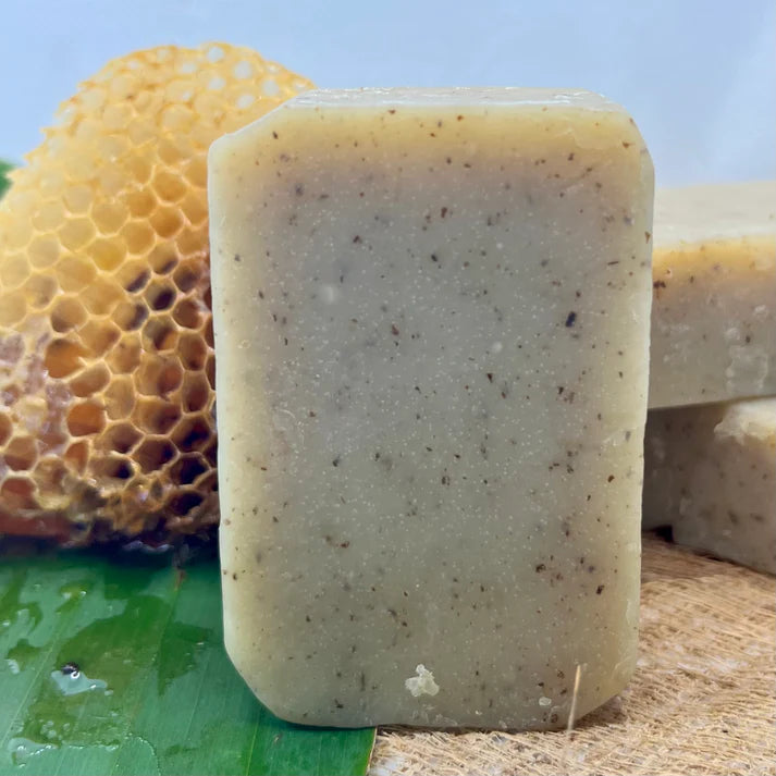 BLESSINGS ALL NATURAL HONEY ROSEMARY TEA TREE FACE & BODY BAR