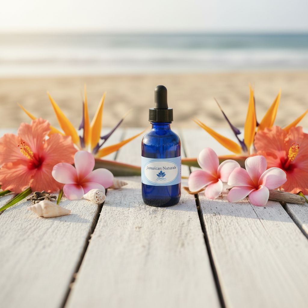 Moisturizing and Conditioning Beard Oil for a Soft and Healthy Beard - Jamaican Naturals
