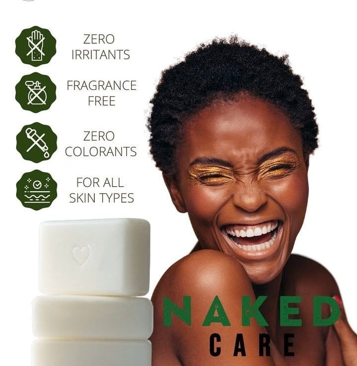 NAKED CARE ® (2x100g) ALOE VERA FACE & BODY BAR