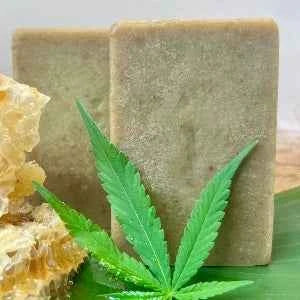 All Natural Skincare Blessings Hemp Soap Honey - Jamaican Naturals