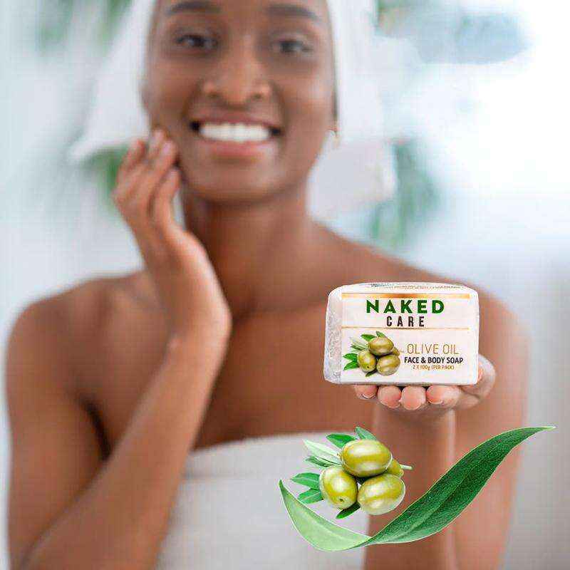 Naked Care All Natural Skincare with Olive Oil for Radiant Skin - Jamaican Naturals