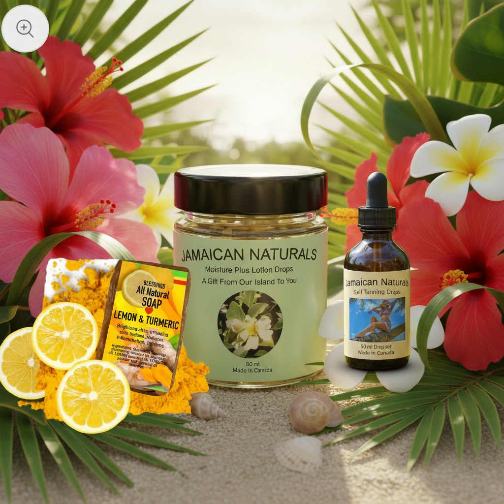 Natural Sun-Kissed Radiance Bundle for Glowing Skin - Jamaican Naturals