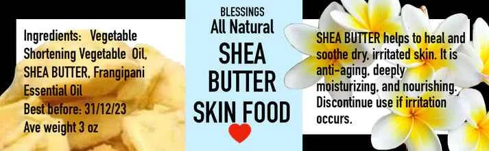 All Natural Shea Butter Skin Food