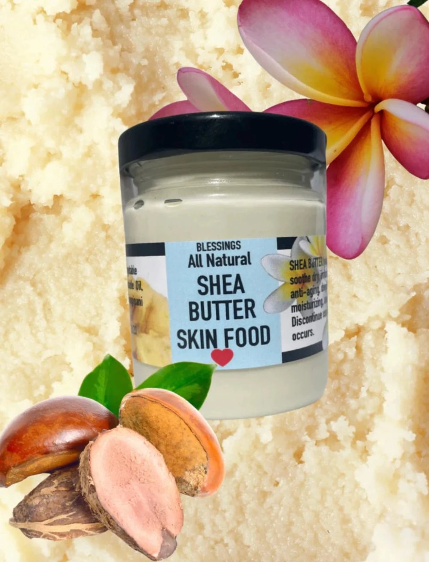 BLESSINGS ALL NATURAL SHEA SKIN FOOD