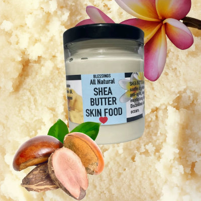 All Natural Shea Butter Skin Food - Jamaican Naturals - Product Description