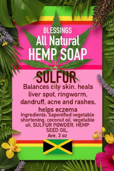 Combining Hemp with Sulfur in Soap? What does that do? - Jamaican Naturals