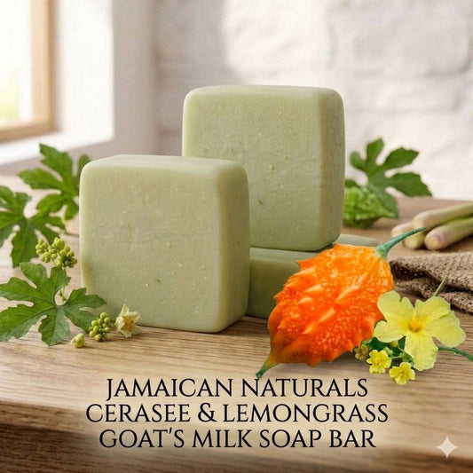 The Benefits of Cerasee & Goat's Milk Soap for a Balanced Complexion