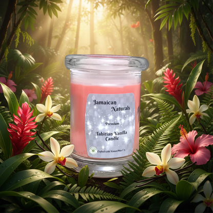 Bougies 100% naturelles, véganes et biologiques à la vanille de Tahiti ❤️