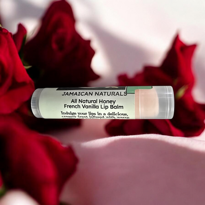All Natural Skincare Lip Balm Honey French Vanilla