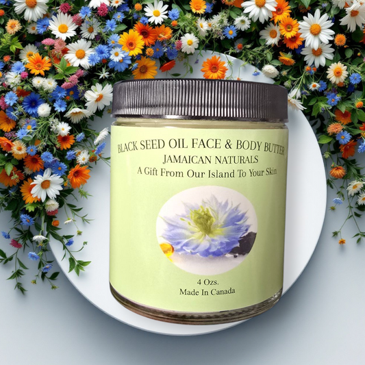 JAMAICAN NATURALS BLACK CUMIN SEED OIL FACE & BODY BUTTER