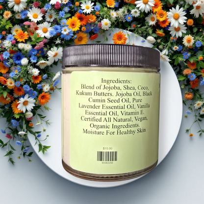 JAMAICAN NATURALS BLACK CUMIN SEED OIL FACE & BODY BUTTER
