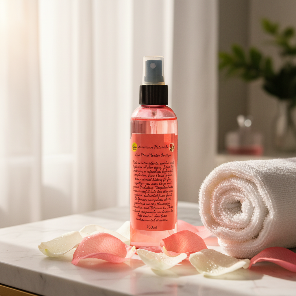 All Natural Skincare Bulgarian Rose Petals Floral Water Spritzer