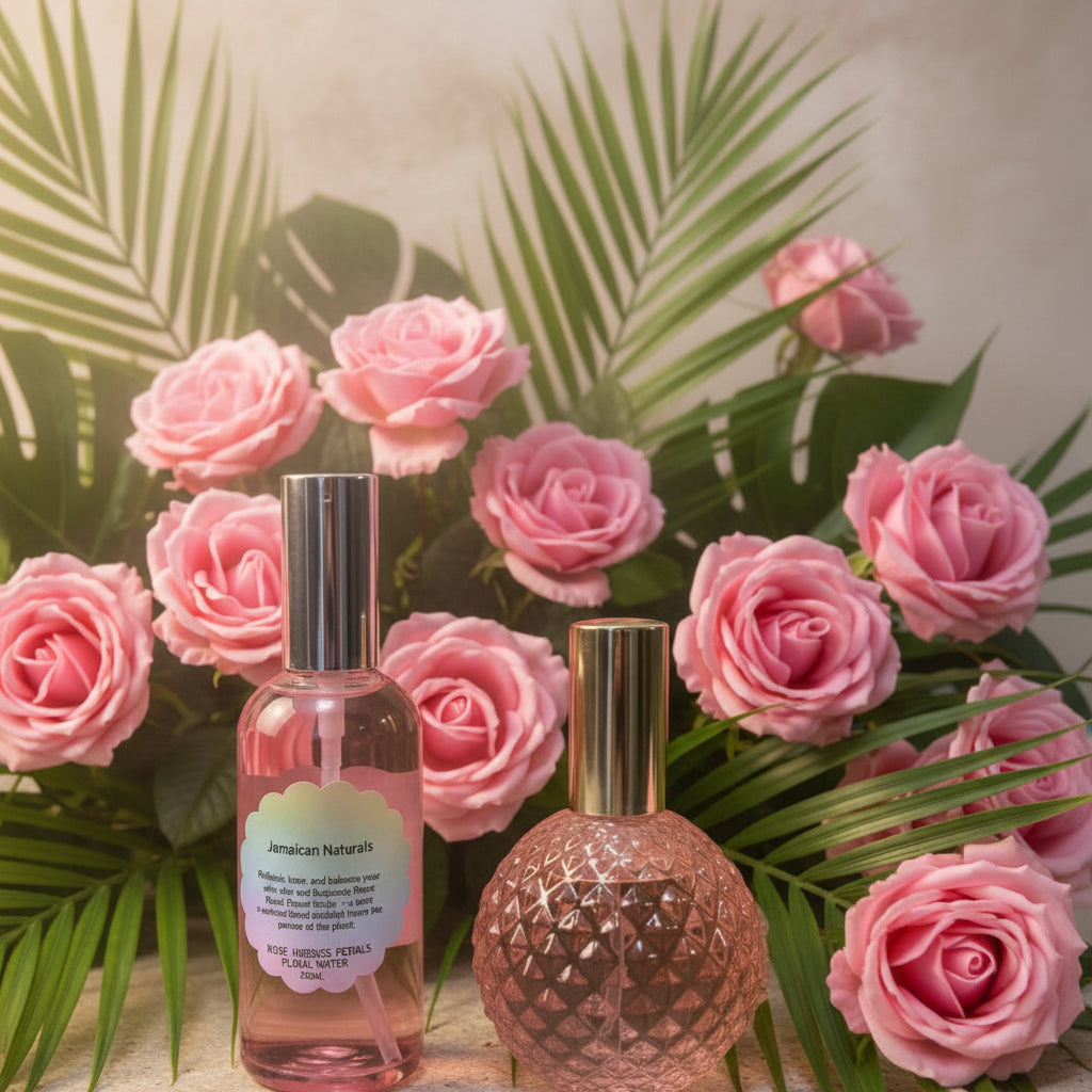 Bulgarische Rosenblüten-Blumenwasserzerstäuber