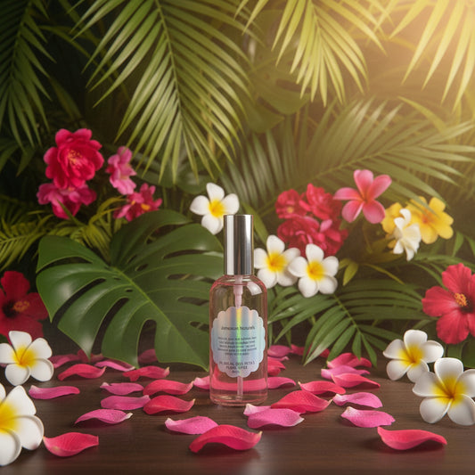 Brume florale aux pétales de rose bulgare