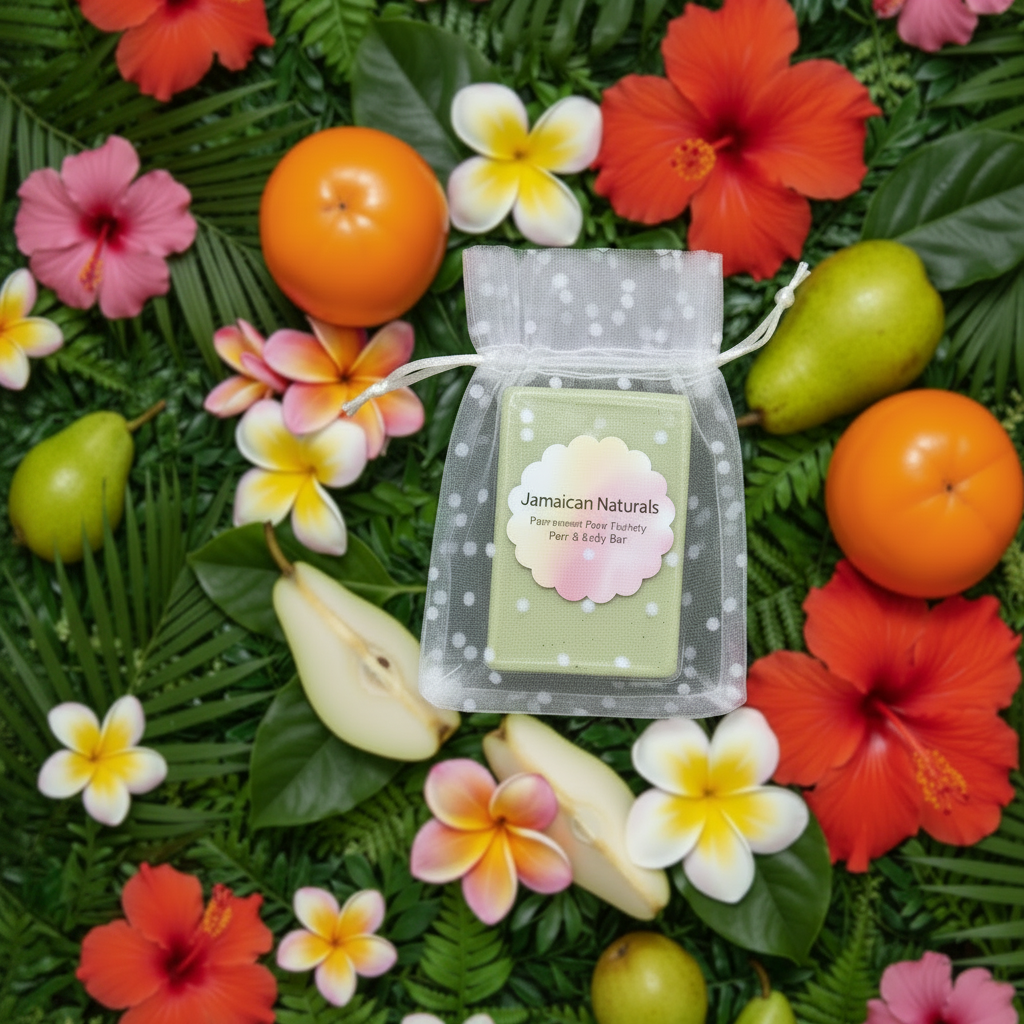 Persimmon, Kaki Pear Fantasy Face & Body Bar