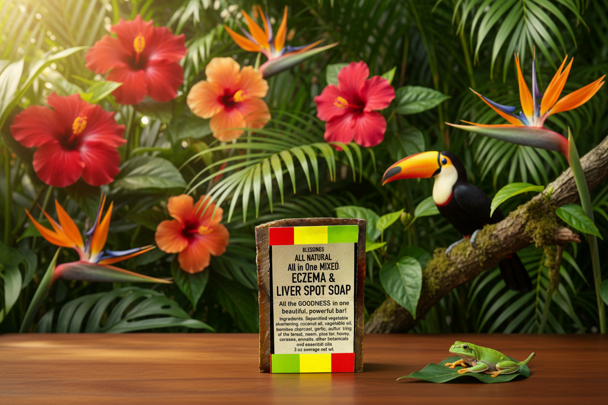 All Natural All In One Mixed Eczema & Liver Spot Soap