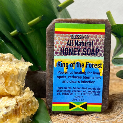 BLESSINGS ALL NATURAL KING OF THE FOREST FACE & BODY BAR