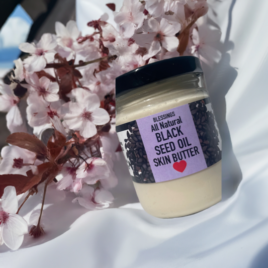 BLESSINGS ALL NATURAL - BEURRE POUR LA PEAU À L'HUILE DE GRAINES NOIRES