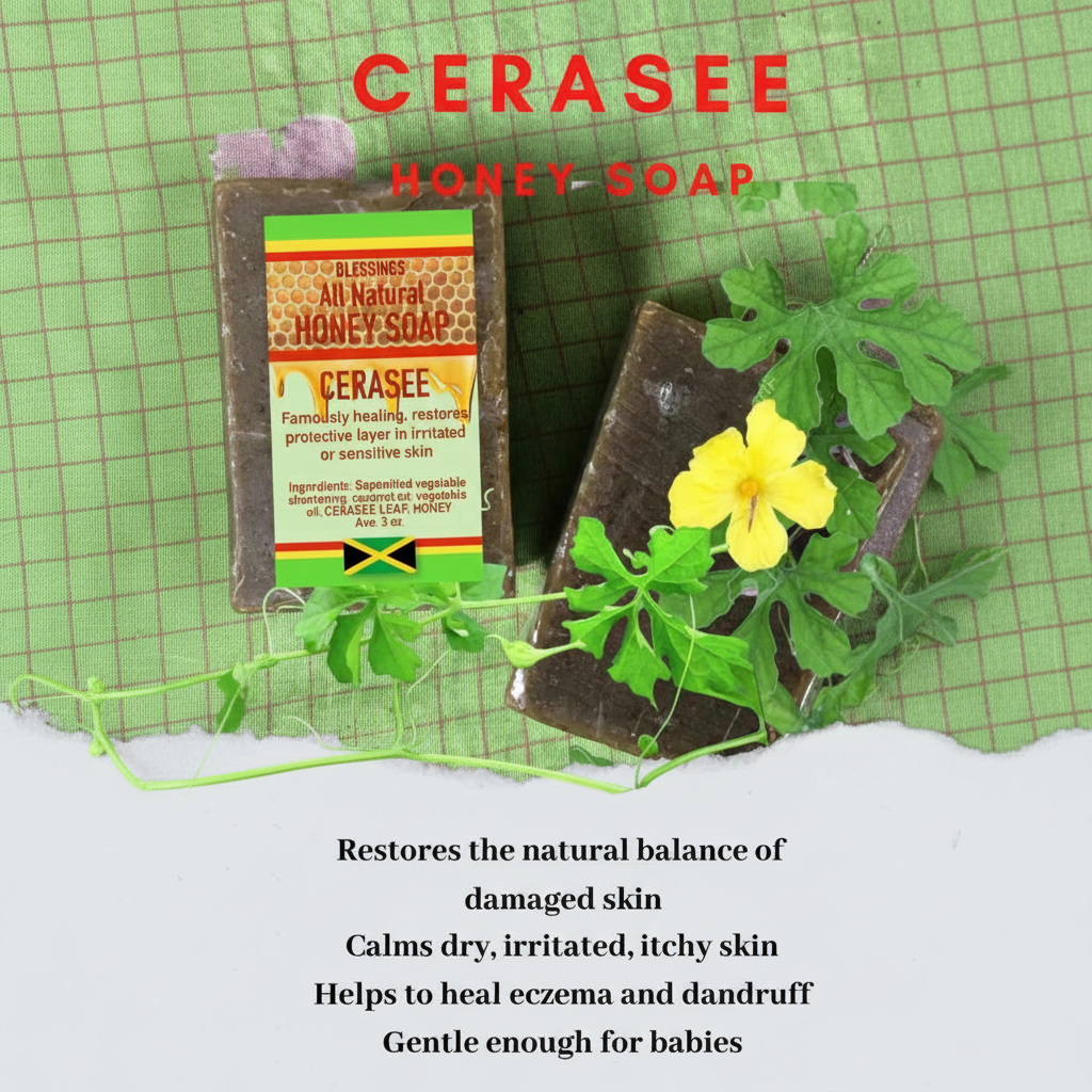 Cerasee All Natural Honey Soap