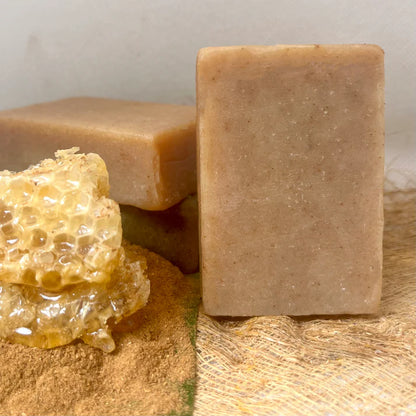 BLESSINGS ALL NATURAL HONEY SOAP CINNAMON FACE & BODY