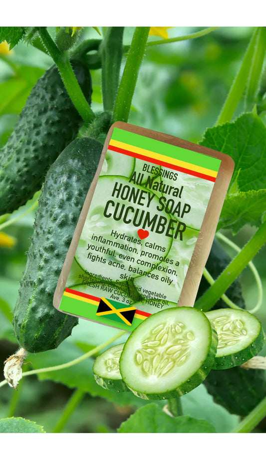 HONEY CUCUMBER FACE & BODY BAR