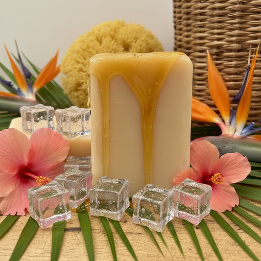 All Natural Skincare Blessings Honey Soap Menthol