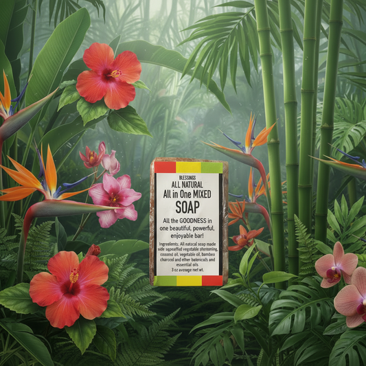 All Natural All In One Mixed Soap