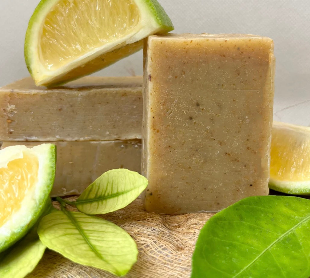 BLESSINGS ALL NATURAL BAMBOO CHARCOAL ORANGE SOAP