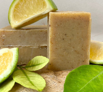 BLESSINGS ALL NATURAL BAMBOO CHARCOAL ORANGE SOAP