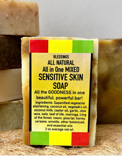 BLESSINGS ALL NATURAL SENSITIVE SKIN ALL IN ONE