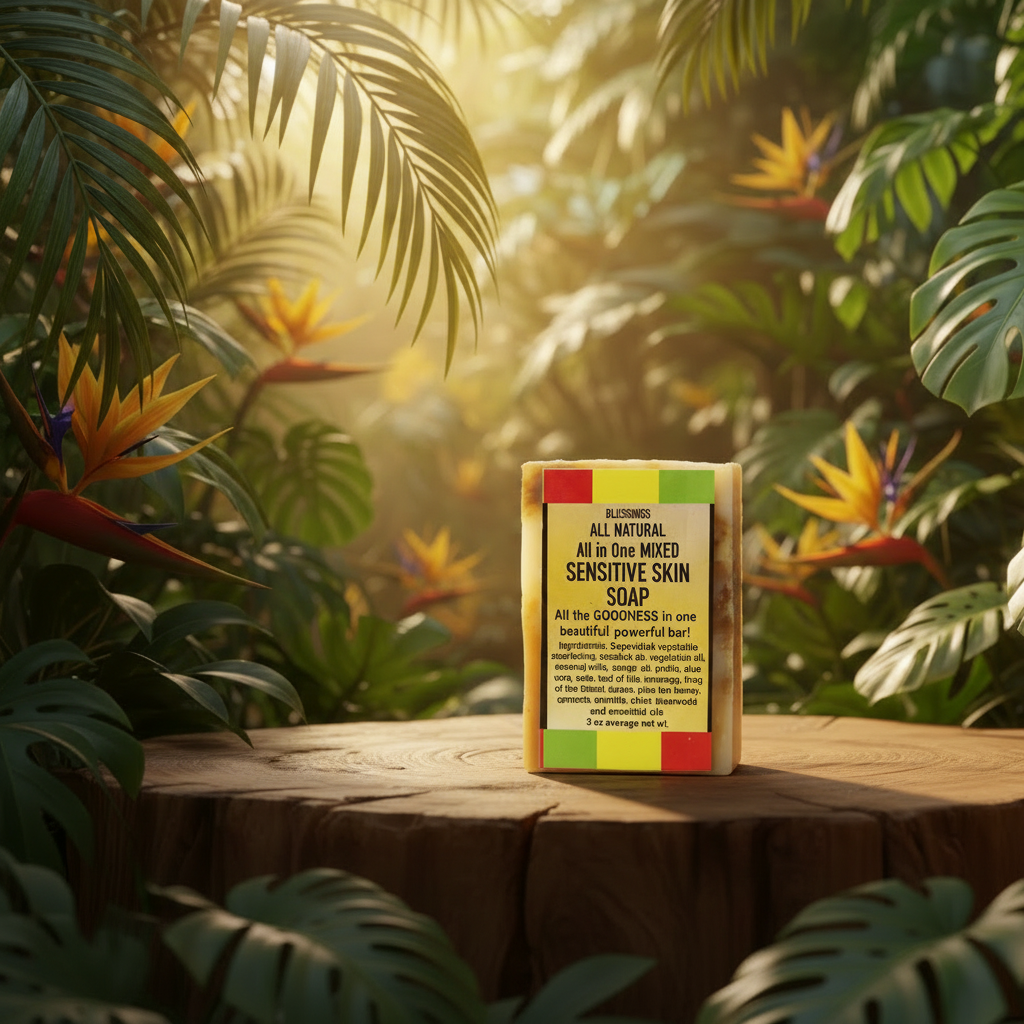 All Natural All in One Mixed Sensitive Skin Soap