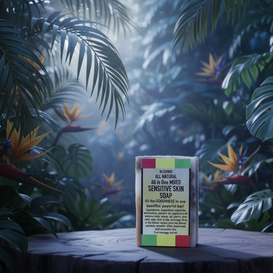 All Natural All in One Mixed Sensitive Skin Soap