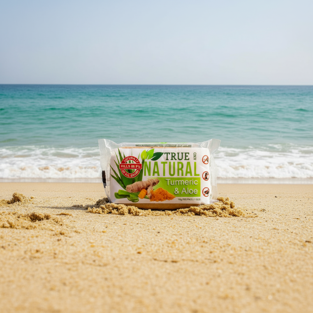 All Natural Skincare By True and Natural Turmeric & Aloe