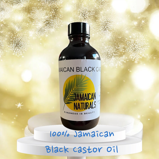 100% JAMAICAN (COLD PRESSED) CASTOR OIL