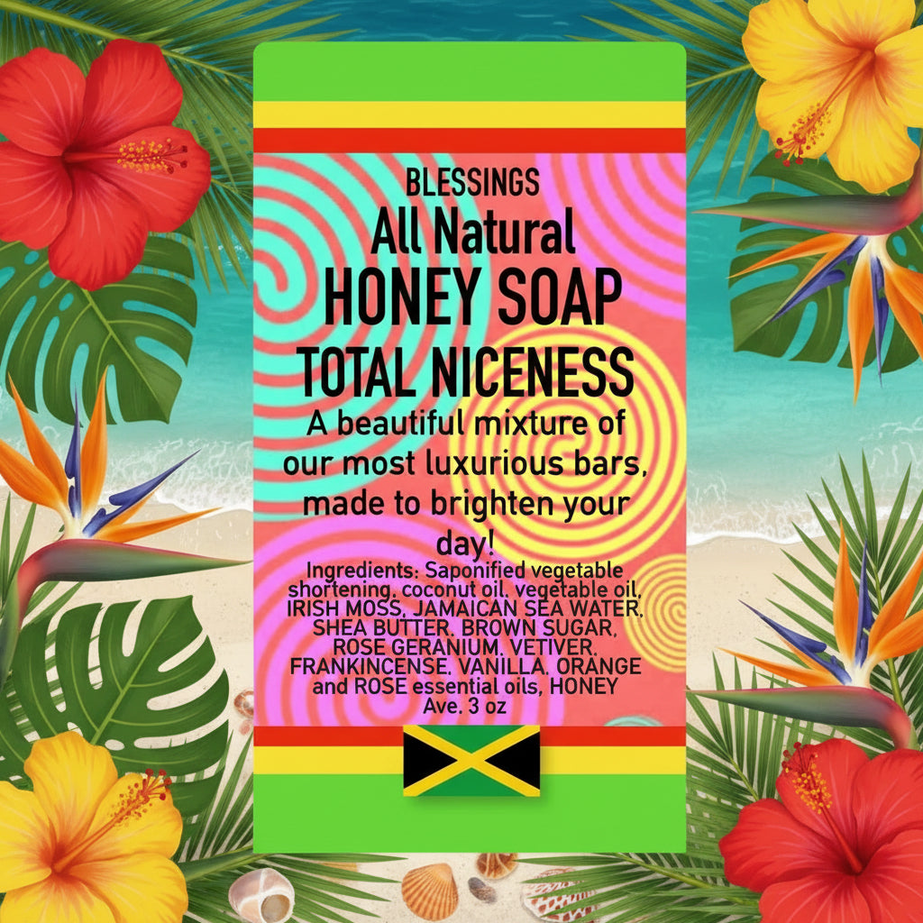 All Natural Honey Soap Total Niceness